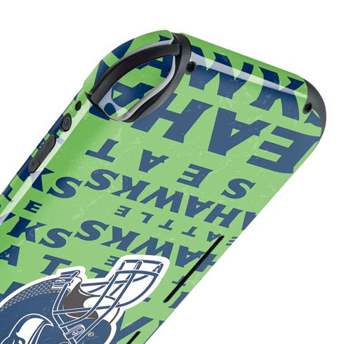 NFL Seattle Seahawks - Blast Green Nintendo Switch Lite Skin